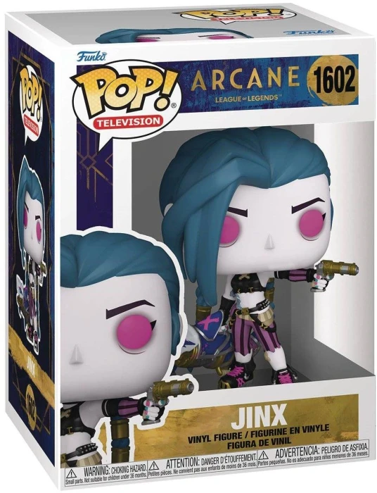 Фигурка Funko POP! Television: Arcane League of Legends - Jinx #1602