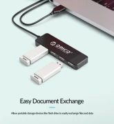 Orico FL01-BK 4 x USB 2.0