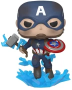 Фигурка Funko Pop! Marvel: Avengers Endgame - Captain America With Broken Shield & Mjolnir #573