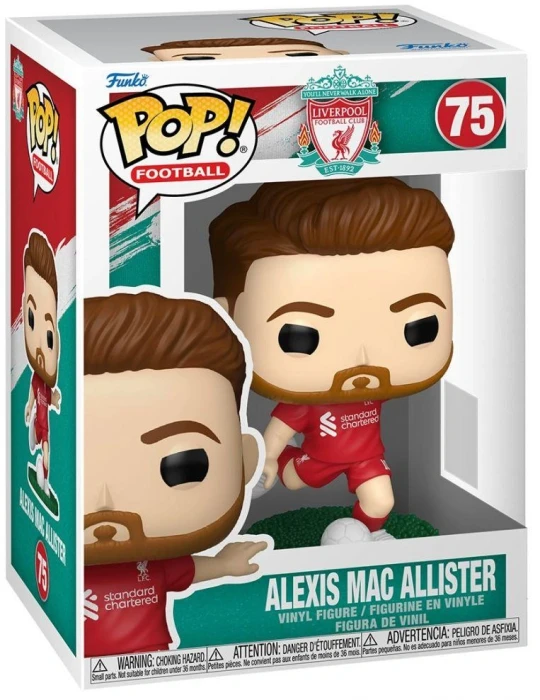 Фигурка Funko Pop! Football: Liverpool - Alexis Mac Allister #75