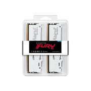 Kingston FURY Beast White RGB 64GB (2x32GB) DDR5 5200MHz CL36