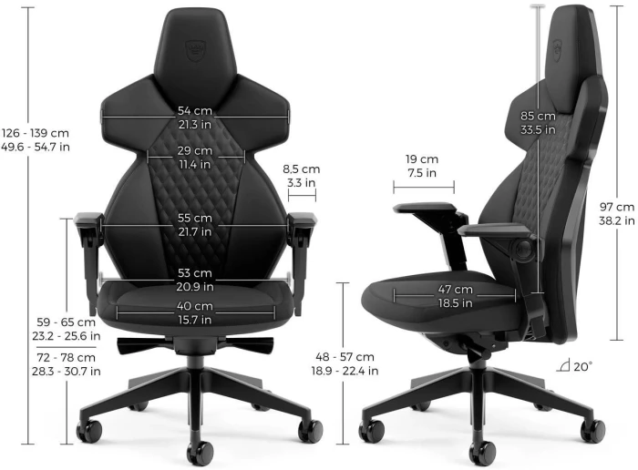Геймърски стол noblechairs DAWN - Black