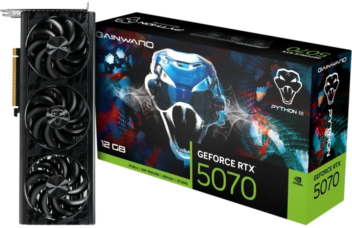 GAINWARD RTX 5070 Python III 12GB OC