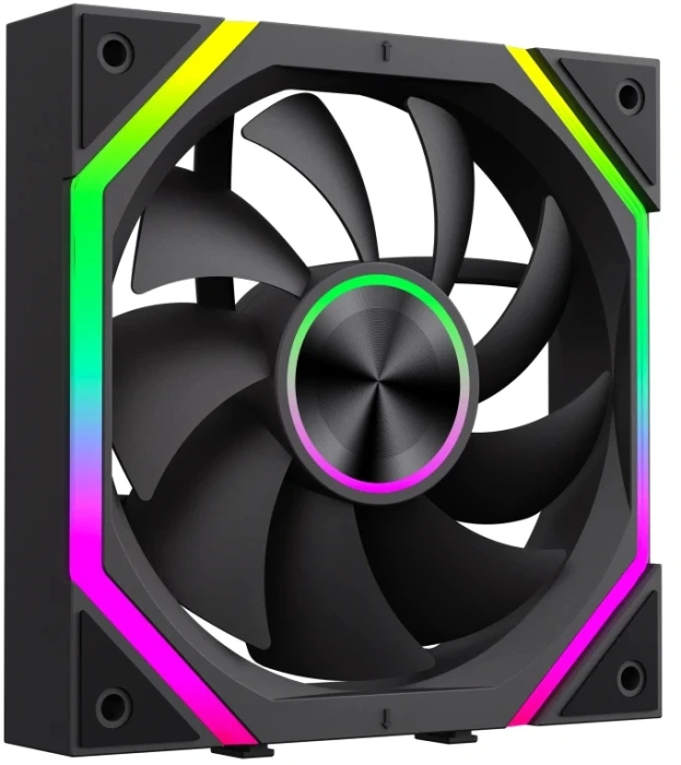 Gamemax FN12A-N2 WL 3in1 - Black