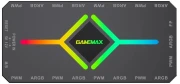 Gamemax 9 Fan PWM + ARGB Hub - V4.0