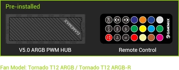 Gamemax Vista 2 AB - Black