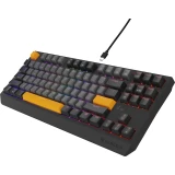 Genesis Thor 230 TKL Anchor Gray Negative Red Switch