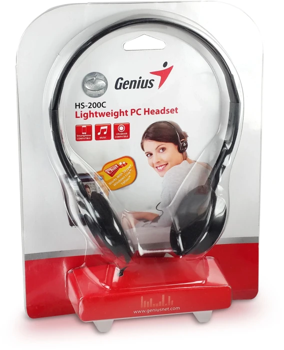 Genius HS-200C 3.5mm - Black