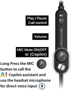 Genius HS-220U USB-C - Black