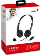 Genius HS-230U USB - Black