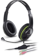 Genius HS-400A 2 x 3.5mm - Black