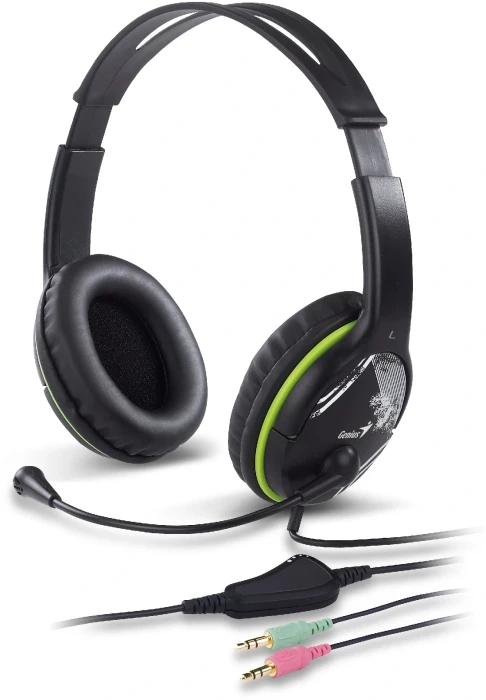 Genius HS-400A 2 x 3.5mm - Black