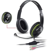 Genius HS-400A 2 x 3.5mm - Black