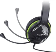 Genius HS-400A 2 x 3.5mm - Black