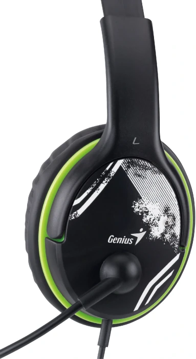 Genius HS-400A 2 x 3.5mm - Black