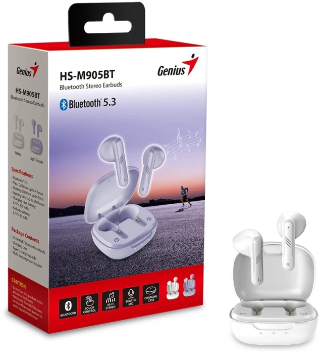 Genius HS-M905BT Bluetooth - White