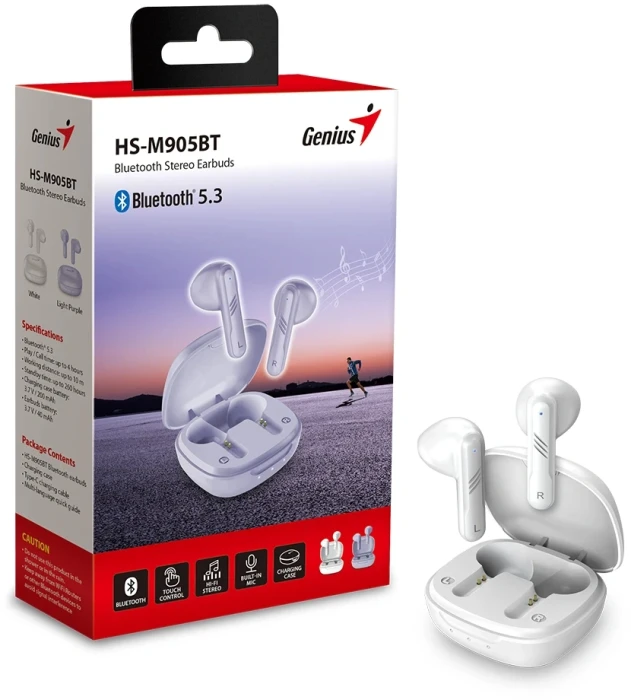 Genius HS-M905BT Bluetooth - White
