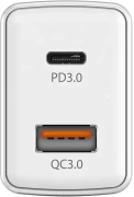 Genius бързо зарядно & PD White 20W