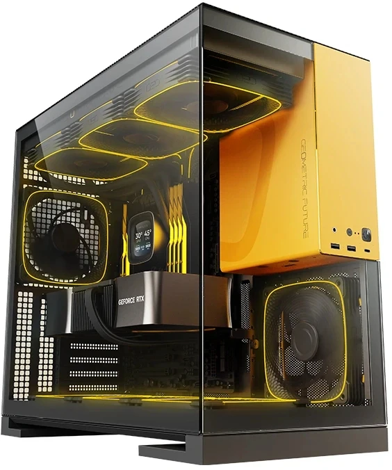 Geometric Future Model 5 Yellow