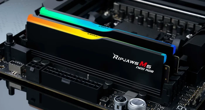 32GB (2x16) DDR5-6000 CL28 G.SKILL Ripjaws M5 Neo RGB