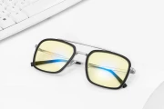 Компютърни очила GUNNAR Baron Silver Amber