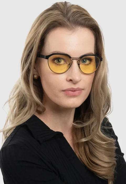 Компютърни очила GUNNAR Campbell Onyx Amber