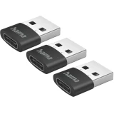 HAMA преходник USB-A > USB-C - 3 броя