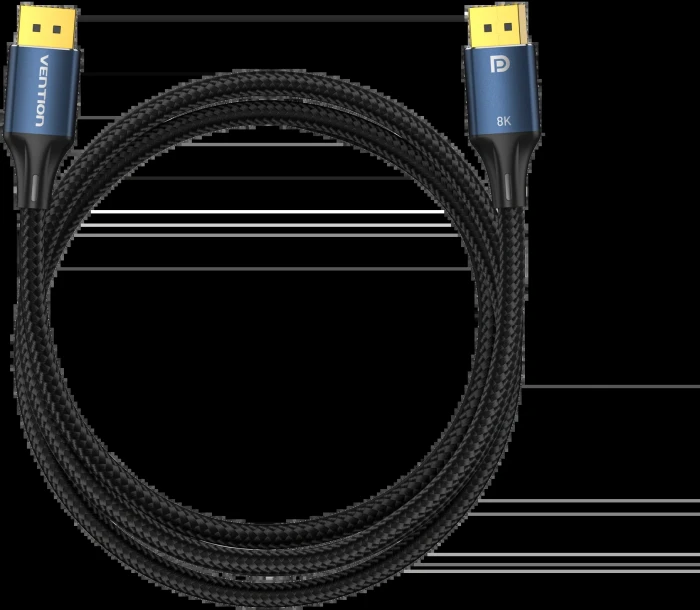 Vention HCELG DisplayPort 1.4 8K - 1.5m