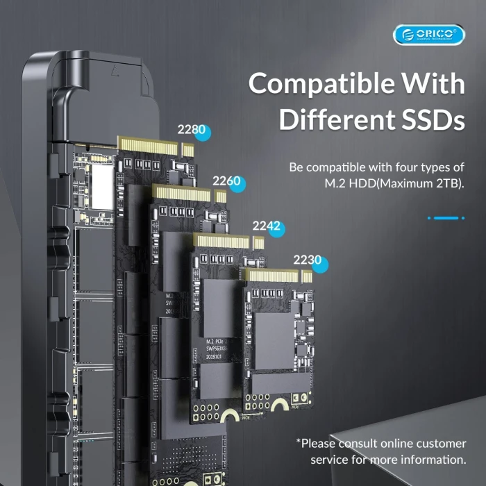 Orico HM2-G2 M.2 NVMe USB-C