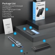Orico HM2-G2 M.2 NVMe USB-C