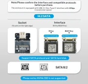 Orico HM2-G2 M.2 NVMe USB-C