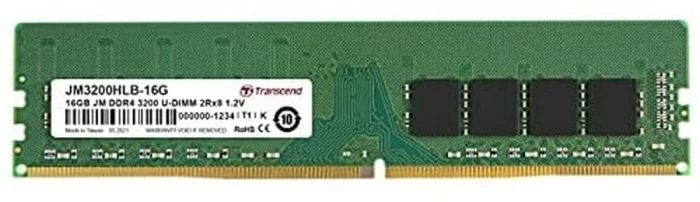 Transcend HLB 16GB DDR4 3200Mhz CL22
