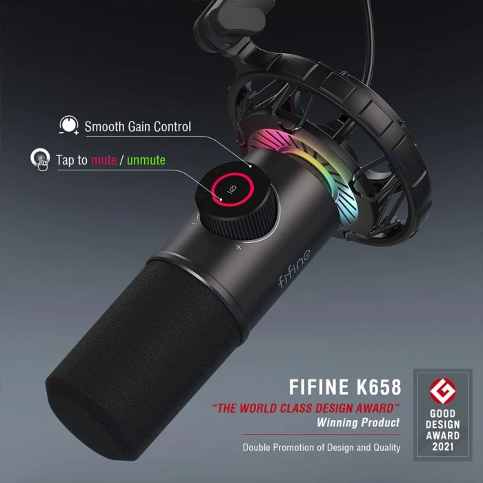 FIFINE K658 Dynamic RGB - Black