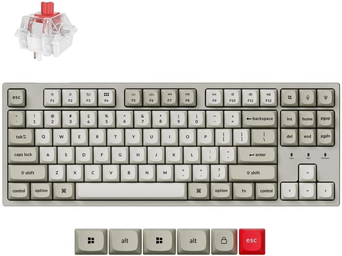 Keychron C1 Pro 8K QMK - Linear