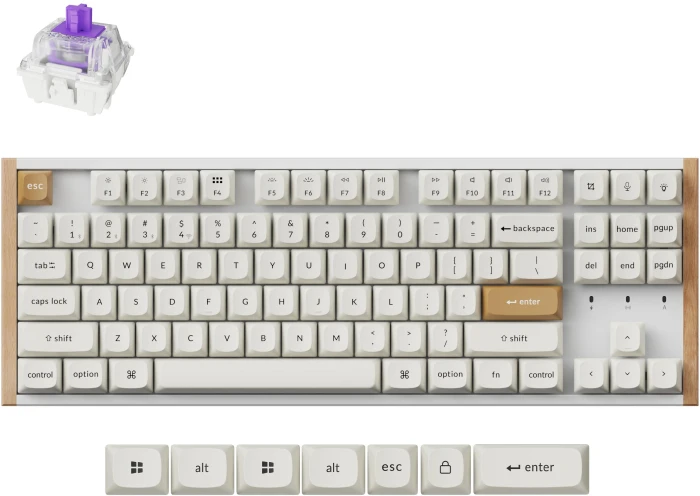 Keychron K8 HE Special White - Magnetic