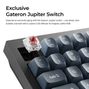 Keychron V1 MAX QMK - Tactile Brown