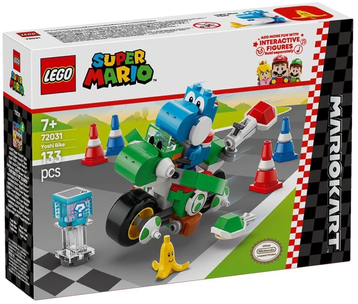 LEGO  Super Mario Mario car - Yoshi bike, 72031
