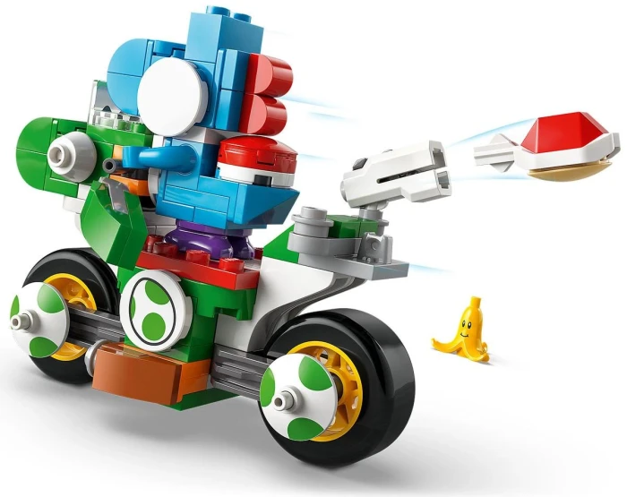 LEGO  Super Mario Mario car - Yoshi bike, 72031