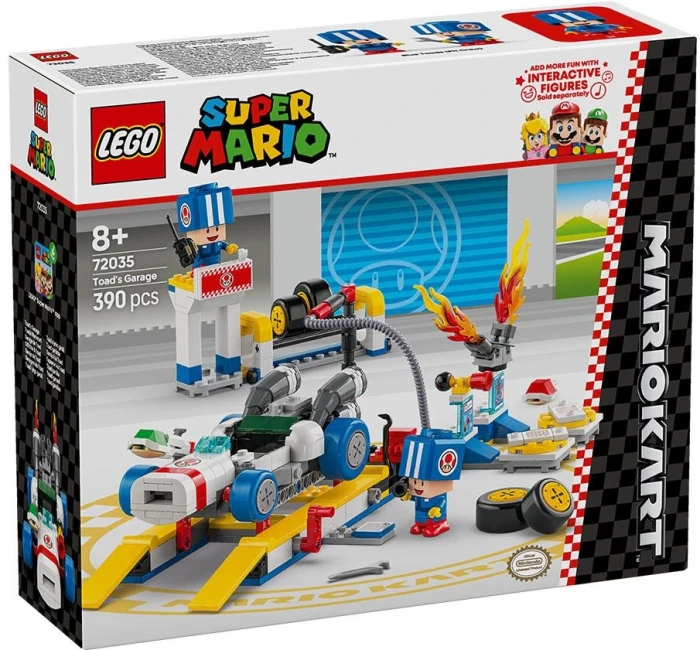 LEGO  Super Mario Mario car - Toads workshop, 72035