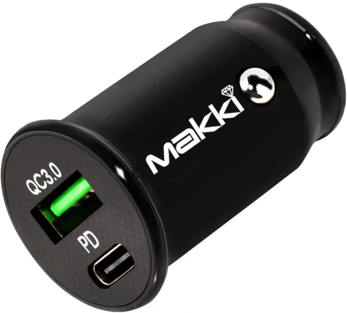 Makki USB-C/A Car adapter - 20W