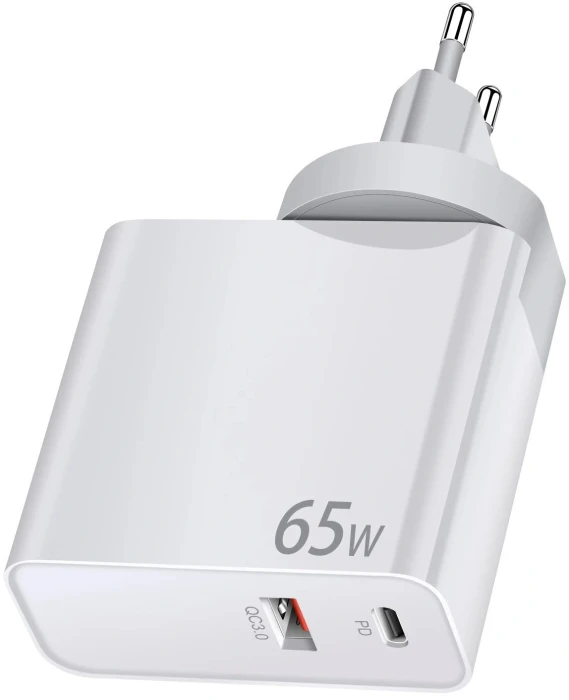 Makki GaN USB-C/A White 65W