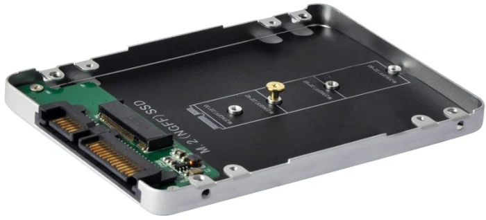 Makki адаптер M.2 SATA > 2.5" Aluminium