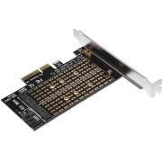 Makki Адаптер M.2 NVMe/SATA PCIe 3.0 x4