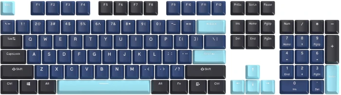 Капачки за клавиатура 104 keys PBT