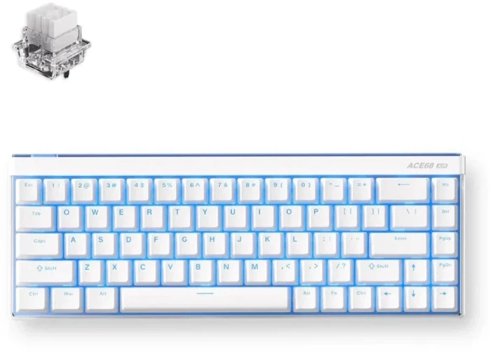 MCHOSE Ace 68 Air White 8K - Tactile