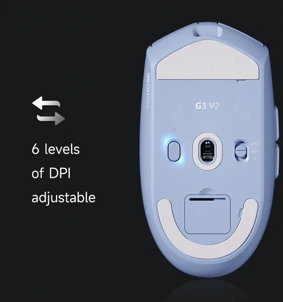 MCHOSE G3 V2 Wireless 1K - Black