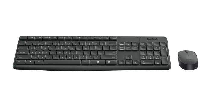 Logitech Wireless Combo MK235 без кирилица