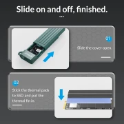 Orico MM2C3-G2 M.2 NVMe USB-C