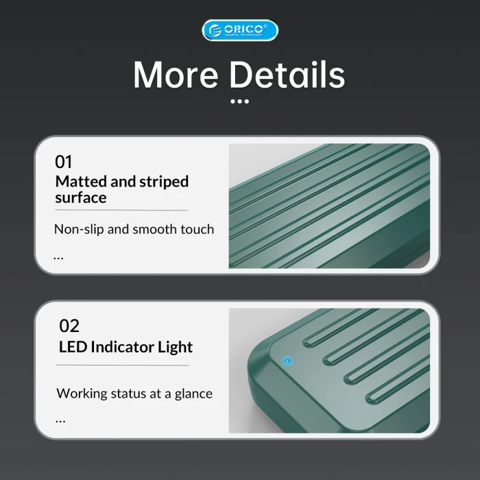 Orico MM2C3-G2 M.2 NVMe USB-C