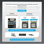 Orico MM2C3-G2 M.2 NVMe USB-C
